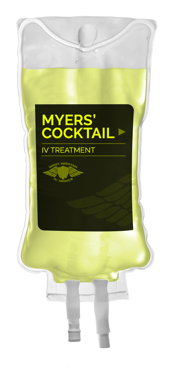 myers cocktail iv therapy bag