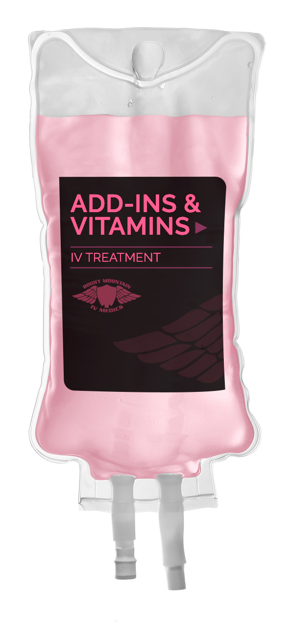 Add-Ins and Vitamins IV Treatment bag