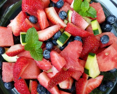 Healthy hydrating fruits