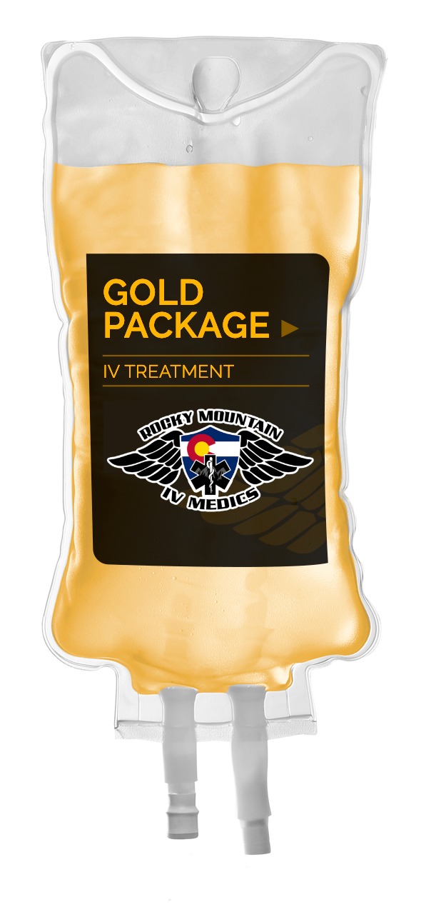 Gold IV Therapy Package Bag