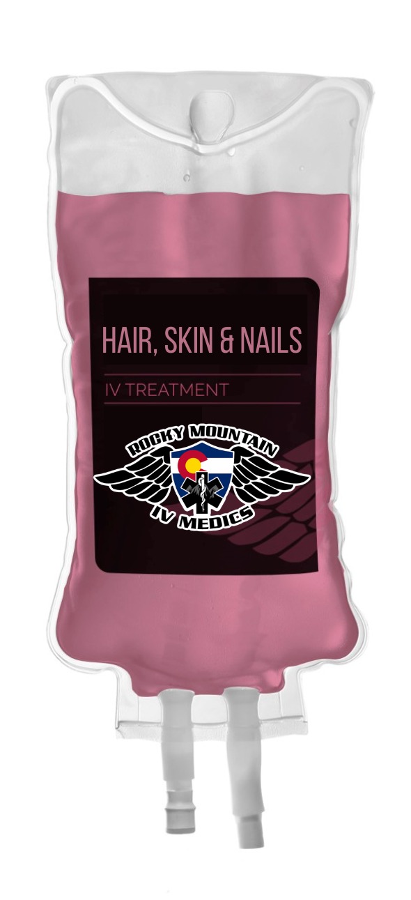 Hair Skin and Nails IV Bag